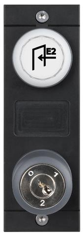 Euchner MSM-1-P-CA-LQU-E8-163612 Submodule MSM-1-P (white cover for indicators, slide-in label, key-operated rotary switch) Turkiye