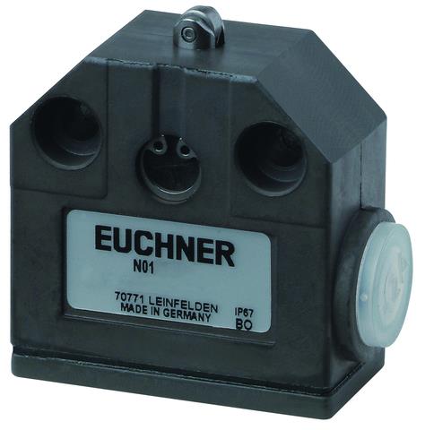 Euchner N01R593-M Precision single limit switch N01, roller plunger, for temperature up to 140°C Turkiye