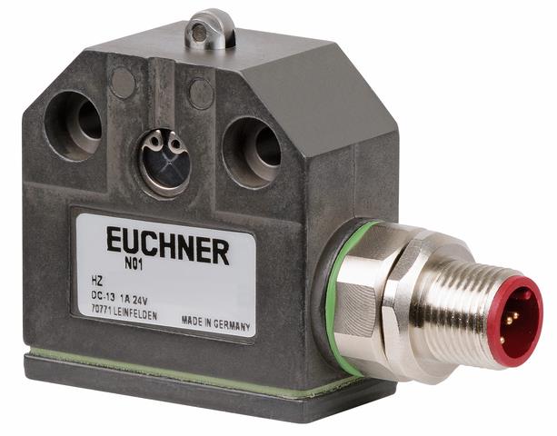 Euchner N01R593-MC2445 Precision single limit switch N01, roller plunger, plug connector M12 Turkiye