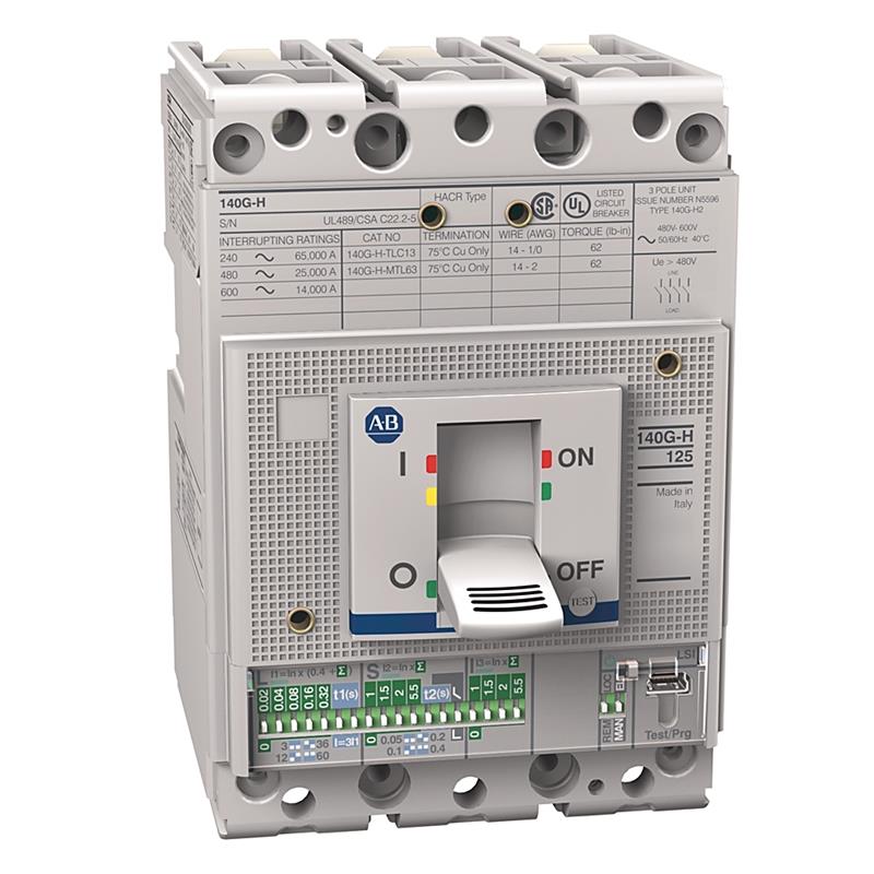 Allen Bradley 140G-H3X4 140G 125A Molded Case Frame Turkiye