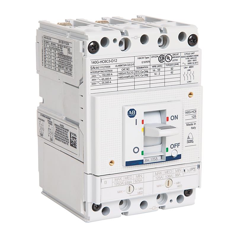 Allen Bradley 140G-HC6C3-C16 Molded Case Circuit Breaker Turkiye