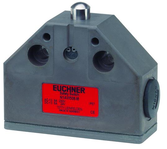 Euchner N1AW508-MC2222 Single hole fixing limit switch N1AW, rounded plunger Turkiye