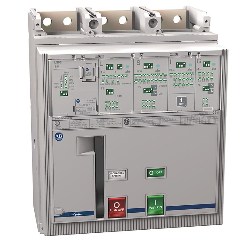 Allen Bradley 140G-NS6I3-E12 140G 1200A Frame Molded Case Ckt-Bkr Turkiye
