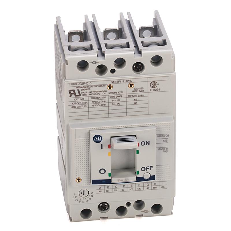Allen Bradley 140MG-G8P-C30 140MG 30A G Frame Motor Ckt Protector Turkiye