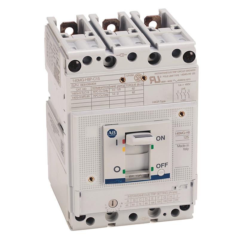 Allen Bradley 140MG-H8P-C15 140MG 15A H Frame Motor Ckt Protector Turkiye