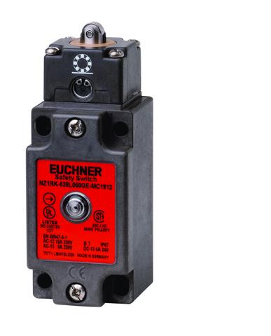 Euchner NZ1RK-528L060GE-MC1912 Safety switch NZRK, roller plunger, steel roller ø 8 mm Turkiye