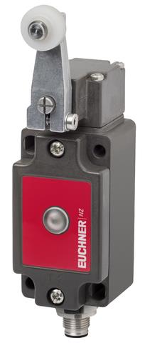 Euchner NZ2HB-511SVM5L060GE Safety switch NZHB, lever arm with plastic roller, plug connector SVM5 Turkiye