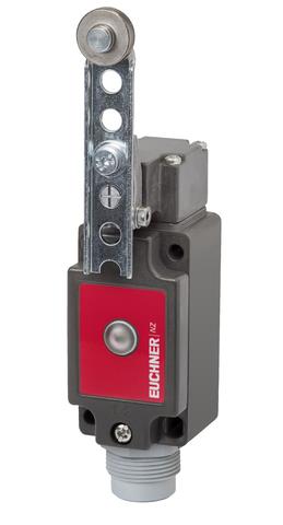 Euchner NZ2PS-538L060 Safety switch NZPS, adjustable lever arm with steel roller, plug connector SR6 Turkiye