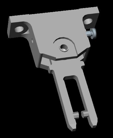 Euchner RADIUSBETAETIGER-P-LRN Hinged actuator, left/right, for safety switch NP/GP/TP, increased overtravel Turkiye