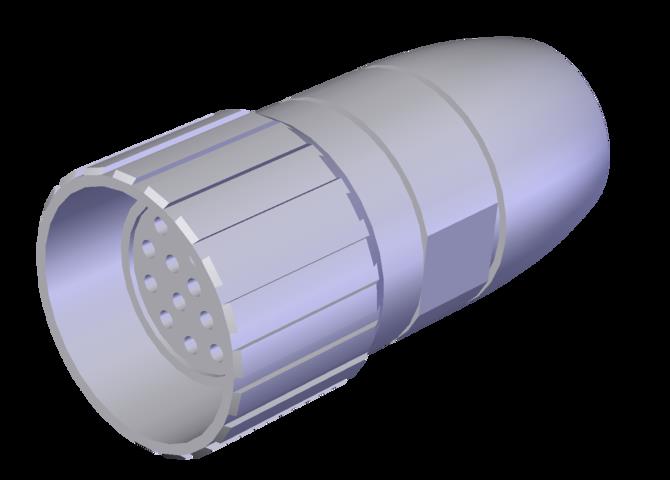 Euchner RC-12P1N8A8096 Plug connector RC12 for connection to enabling switches, for example Turkiye