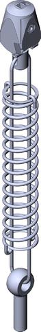 Euchner RPS-W-100/175 Tensioner spring for rope pull switches Turkiye