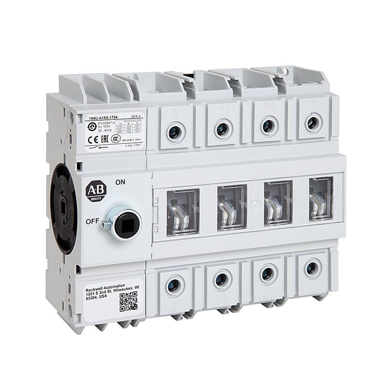 Allen Bradley 194U-A160-1754 194U Base /DIN Mount Disconnect Turkiye