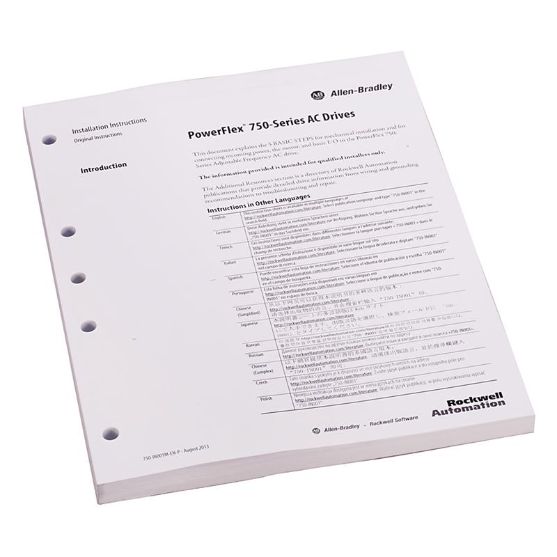 Allen Bradley 20-750-PUB-IN1-FR POWERFLEX 753/755 Turkiye