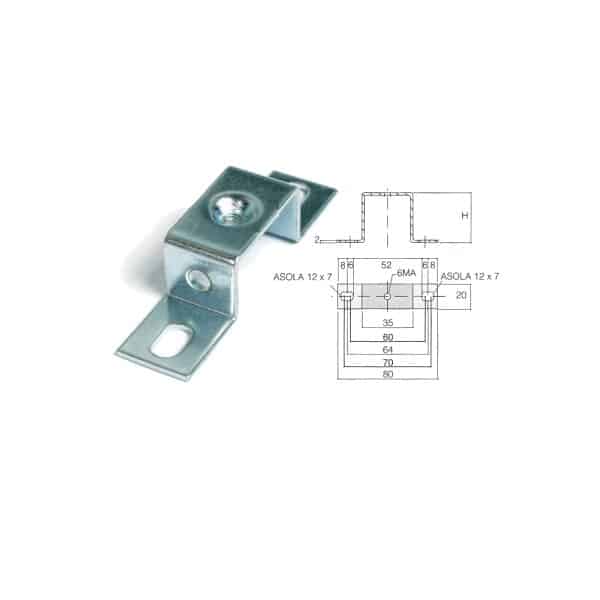 Cabur Z121216 ACCESSORIES FOR MOUNTING RAILS Turkiye