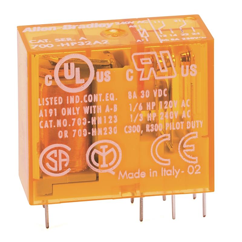 Allen Bradley 700-HPX2A1 PCB Pin Style Relay Turkiye