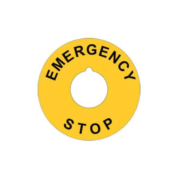 Cabur ETPC121 Warning labels Turkiye