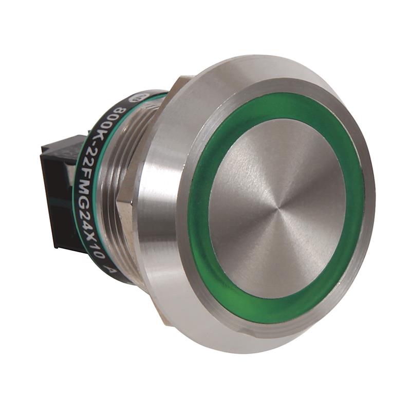 Allen Bradley 800K-22FMG24X10E100H IP69K Stainless Steel Piezo Push Buttons Turkiye