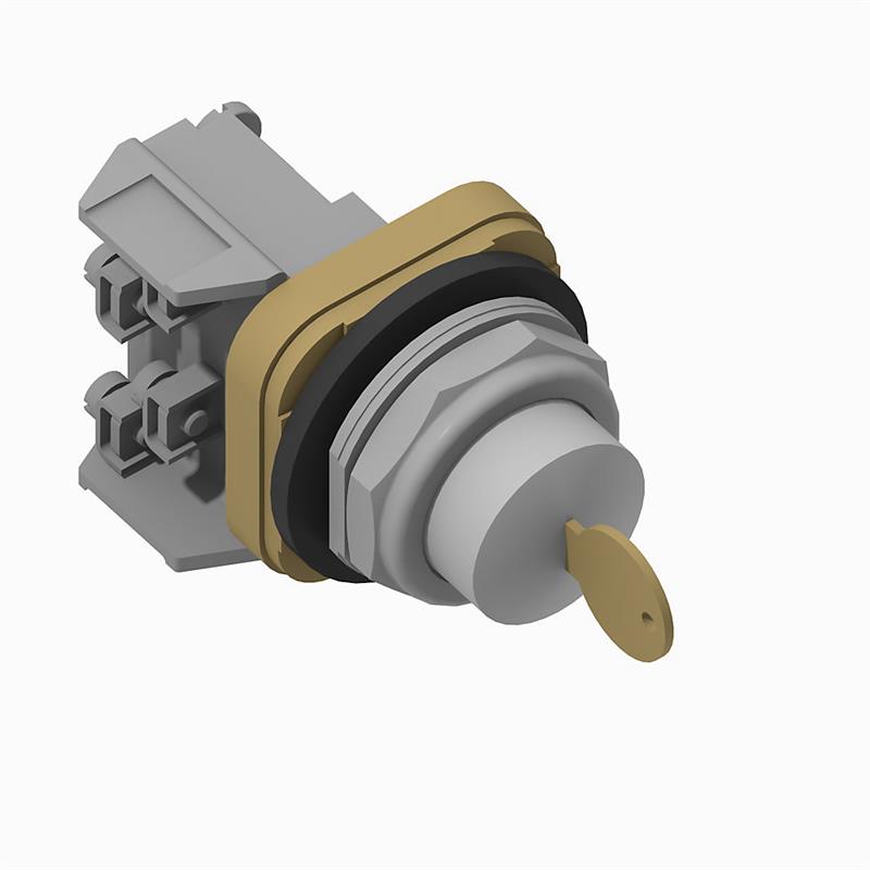Allen Bradley 800T-E1433A 30 mm Cyl Lock Push-Button 800T PB Turkiye