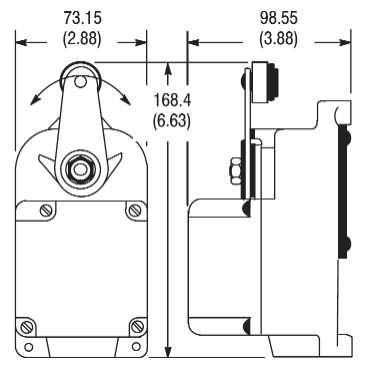 Allen Bradley 801-ASH22 General Purpose Limit Switch Turkiye