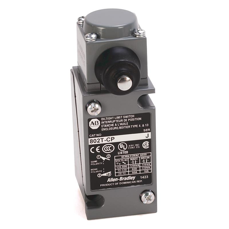Allen Bradley 802T-CP Metal Plug-In Oiltight Limit Switch Turkiye