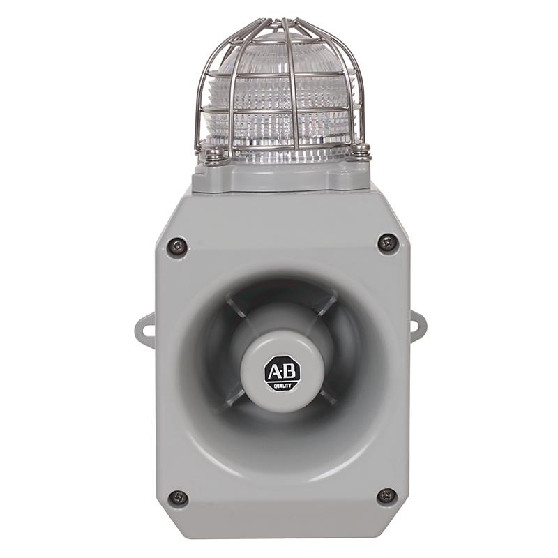 Allen Bradley 855HM-CGMA20DL3 Metal Horn with LED Beacon 240V AC Turkiye