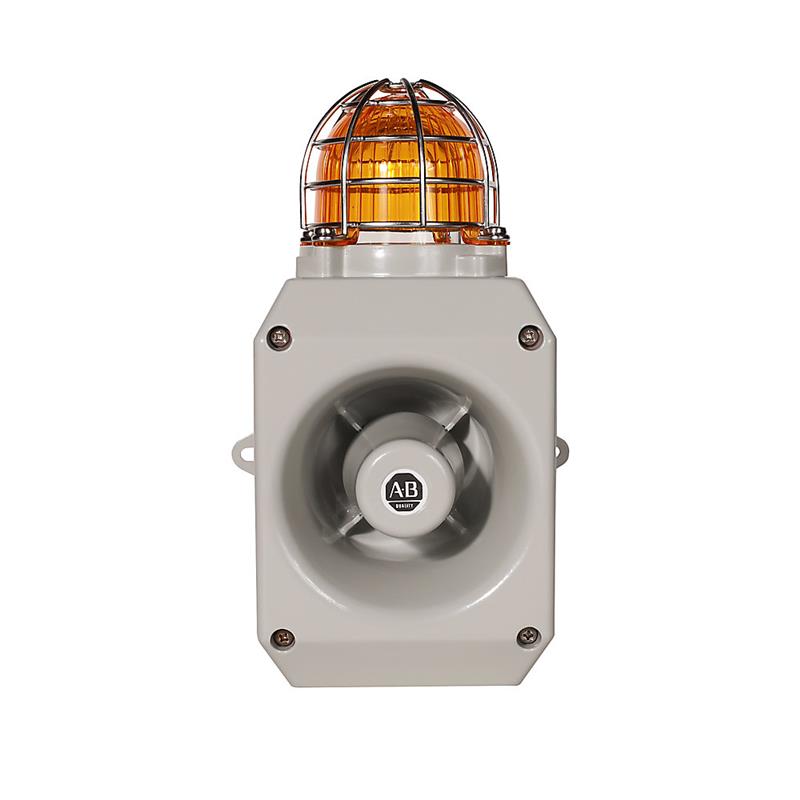 Allen Bradley 855HM-CGMD30DL5 Metal Horn with LED Beacon 24V DC Turkiye