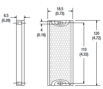 Allen Bradley 92-107 Reflectors for Photo Sensor Turkiye