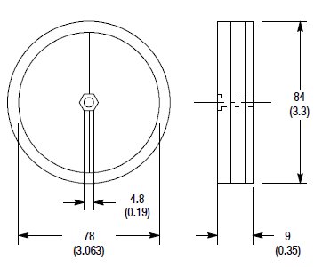 Allen Bradley 92-89 Reflectors for Photo Sensor Turkiye