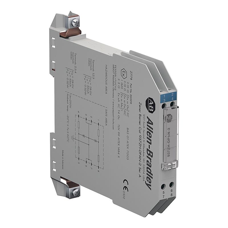 Allen Bradley 937ZH-DPAN-2 Intrinsic Safety Zener Barrier Turkiye