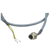 Pepperl+Fuchs DATL-IDM-DB-S-XX00-N0 1 m connector cable for corded handheld reader with M12 connector to open cable end Turkiye