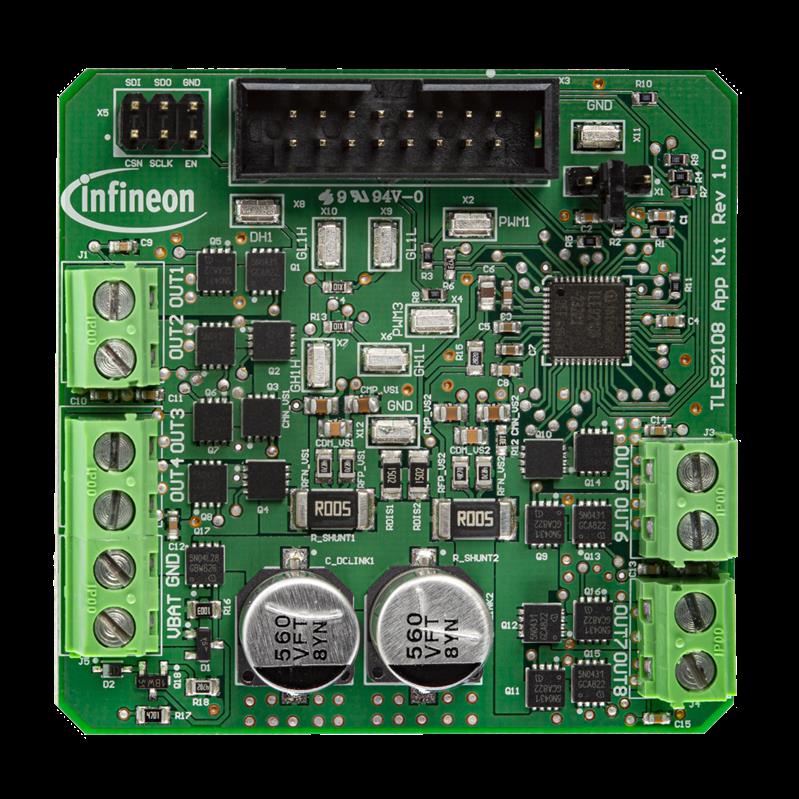 Infineon TLE92108-23QX APPKIT Turkiye
