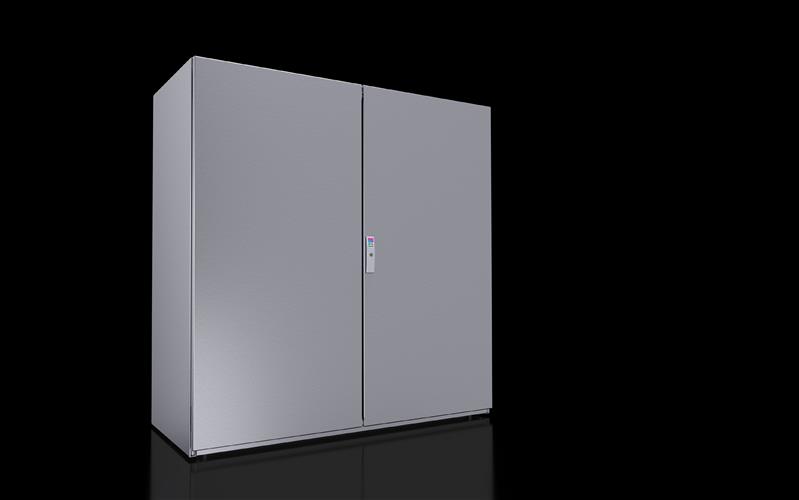 Rittal SE 5858.600 VX SE tekli sistem panosu, GYD: 1200x1200x500 mm, paslanmaz çelik, 14301, montaj plakalı, önden iki kapılı Turkiye