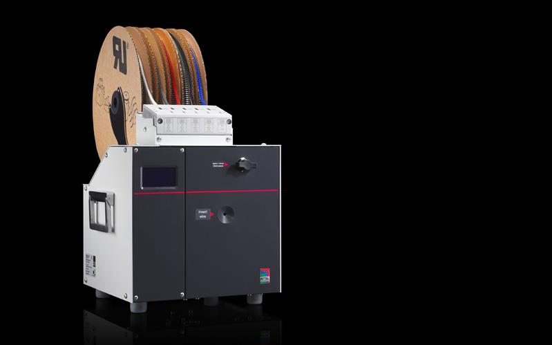 Rittal AS 4050.456 RC crimping machine, insulation stripping and crimping, for processing 5 wire end ferrules Turkiye