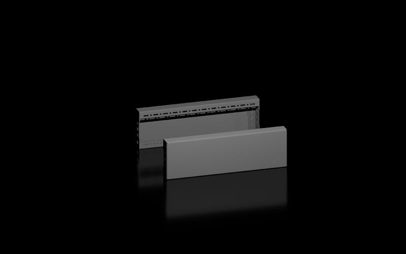 Rittal VX 8660.032 VX baza kapatma plakası, yandan, Y: 100 mm, D: 500 mm için, çelik sac Turkiye