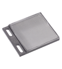 Pepperl+Fuchs REF-MH50 Reflector with Micro-structure, rectangular 509 mm x 509 mm, mounting holes, fixing strap Turkiye