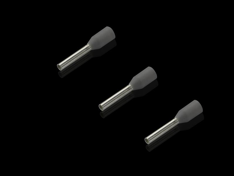 Rittal AS 4050.731 Kablo uç yüksükleri, kablo montajı için, 0,75 mm², gri, dökme, 8 mm Turkiye