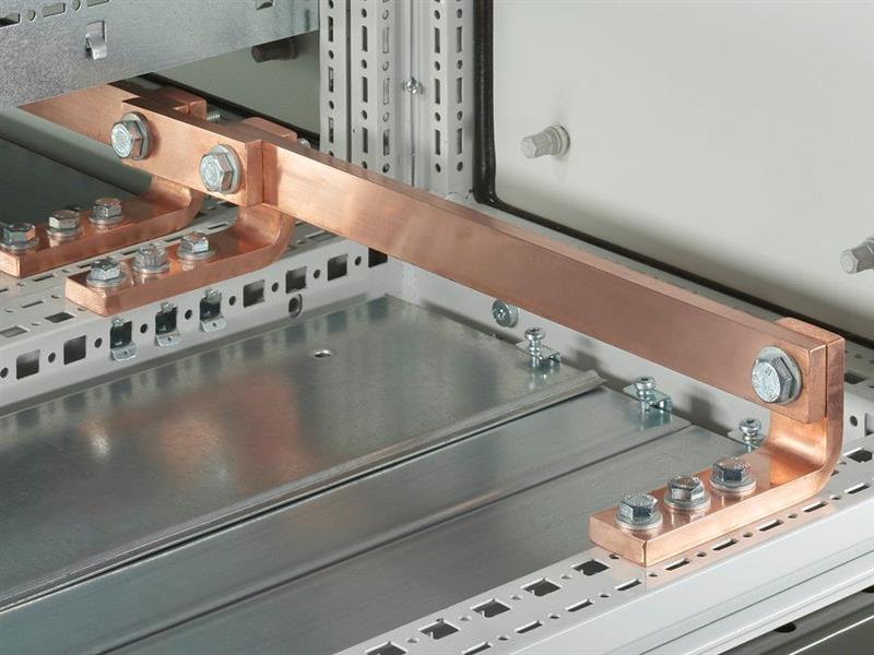 Rittal SV 9661.180 SV Bara, GY:80x10mm, L:792mm, Ø14 mm delikli Turkiye