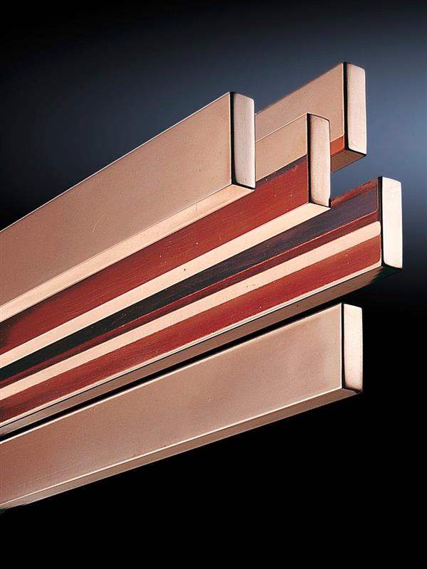 Rittal SV 3586.005 SV Bakır bara, 30x10mm, L:2400mm, 3'lü pk Turkiye
