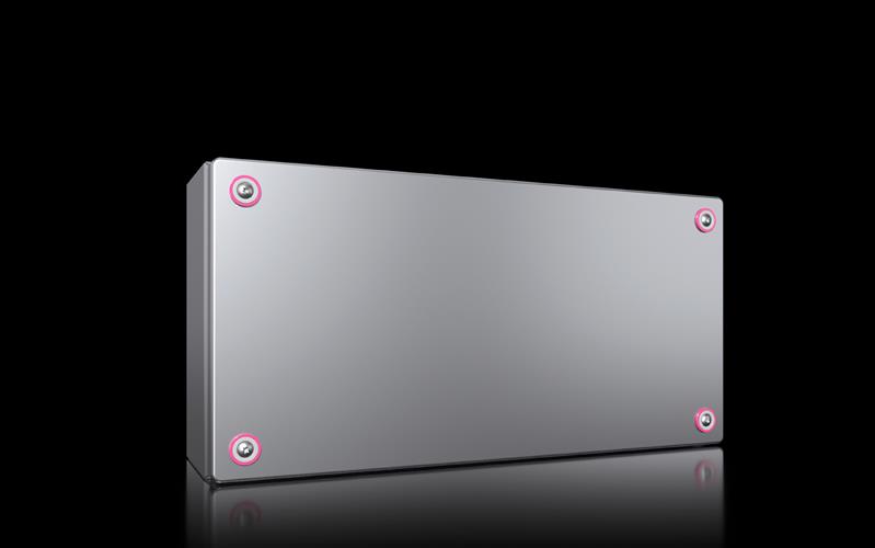Rittal KX 1568.000 KX terminal kutusu, GYD: 400x200x120 mm, paslanmaz çelik 14301, montaj plakasız, kapaklı, hızlı kilit ile Turkiye