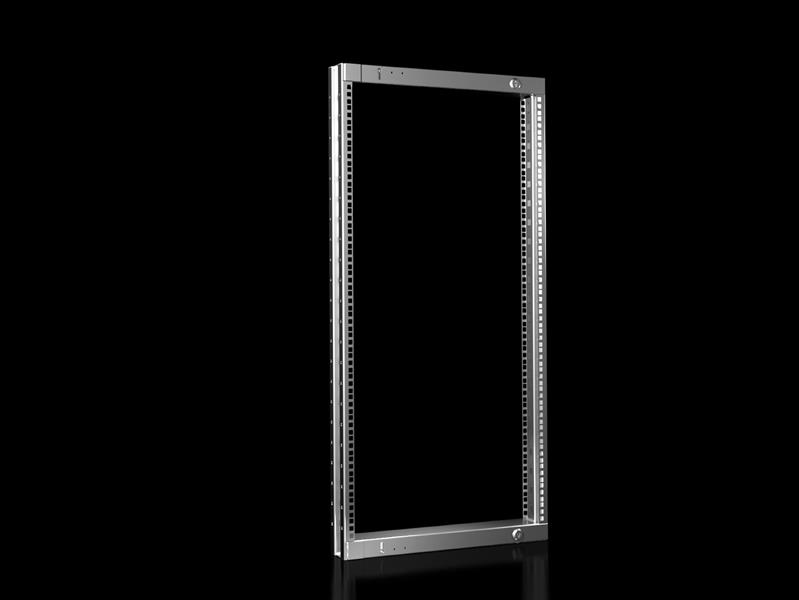 Rittal VX 8619.010 VX Döner çerçeve, büyük, kaplamasız, G: 600 mm, Min pano yüksekliği: 1200 mm, 22 HE Turkiye