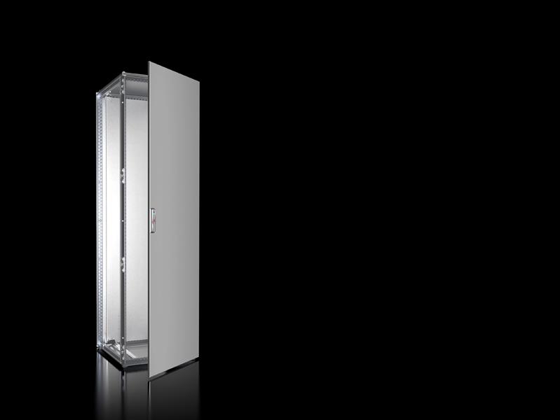 Rittal VX 8452.000 VX Modüler pano sistemi, GYD: 600x2000x600 mm, paslanmaz çelik, 14301, montaj plakalı, ön tarafta tek kapılı Turkiye