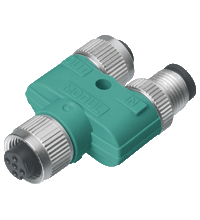 Pepperl+Fuchs V15S-YEE-V15 Y-Splitter M12 socket to M12 plug / M12 socket 5-pin A-coded Turkiye