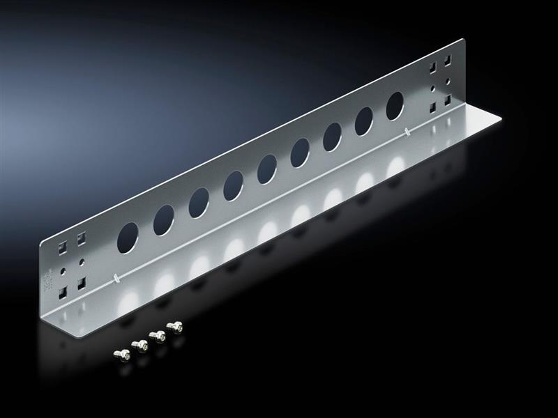 Rittal VX 5302.033 Slide rail, 2 U, permanent installation, heavy duty, for VX IT, for mounting at the front mounting level, to support heavy installed equipment, effective contact surface each side 35 mm Turkiye