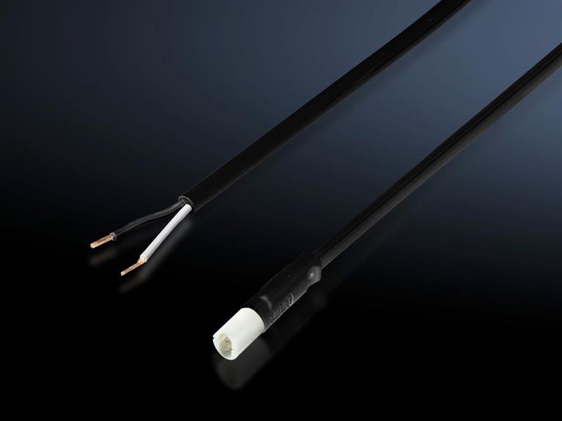 Rittal SZ 2500.660 SZ wire for door-operated switch, L: 2000 mm, black, Connection accessories for self-assembly Turkiye