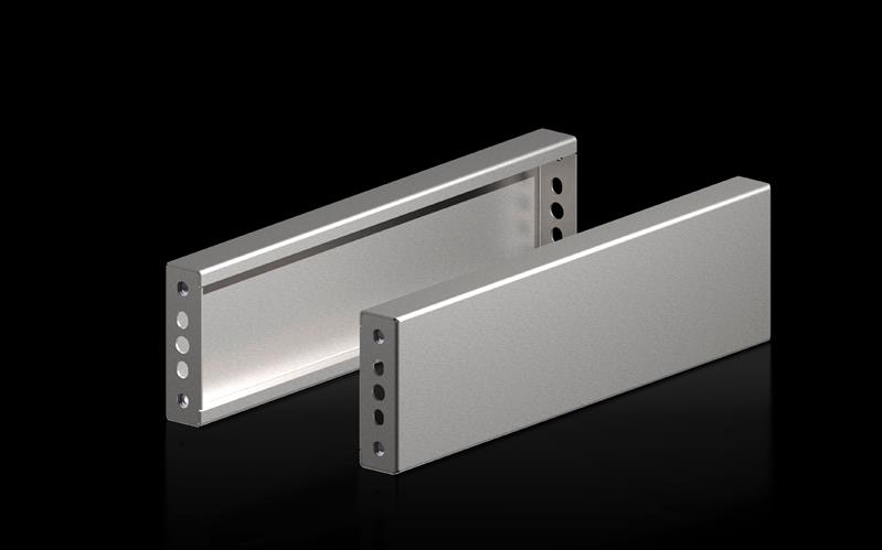 Rittal VX 8660.071 VX base/plinth trim panel, sides, H: 100 mm, for D: 500 mm, stainless steel, 14301 Turkiye