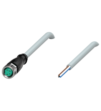 Pepperl+Fuchs V31-GM-3M-PUR Female cordset single-ended M8 straight A-coded, 4-pin, PUR cable grey Turkiye