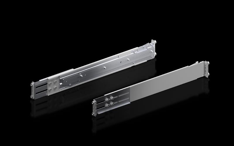 Rittal IT 3659.191 TS, TS IT, VX, VX IT için sunucu teleskopik raylar, 800 mm derinlik için, çekmece: 573 mm, maksimum 430 mm genişliğe sahip sunucular için Turkiye