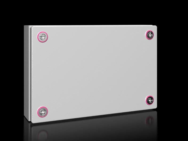 Rittal KX 1517.000 KX terminal kutusu, GYD: 300x200x80 mm, çelik sac, montaj plakasız, kapaklı, kablo giriş plakasız Turkiye