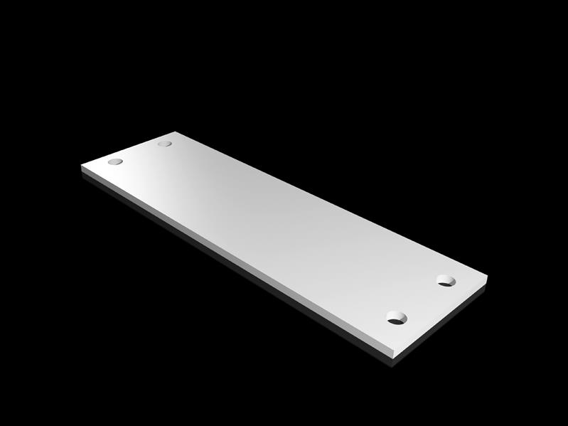 Rittal SV 9683.040 SV Plastic gland plate, WD: 152x48 mm, for compartment side panel (VX) Turkiye