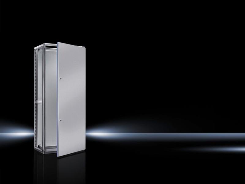 Rittal HD 4000.285 HD sistem kabini, GYD: 1200x1800x500mm, paslanmaz çelik, montaj plakalı, iki kapılı Turkiye